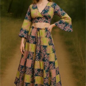 Azure Bloom Co-ord Set