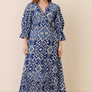 Indigo Mirage Maxi Dress