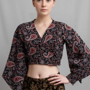 Floral Tai top