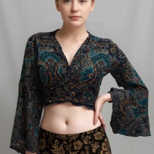 Vivid Harmony Wrap top