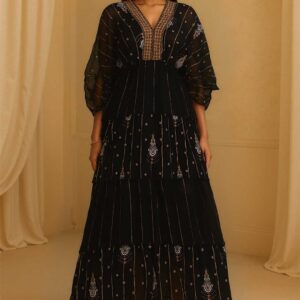 Midnight Elegance kafan Dress